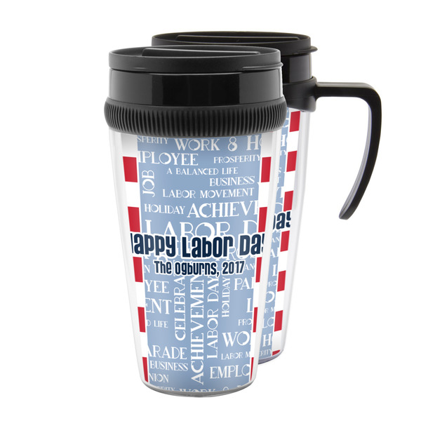 Custom Labor Day Acrylic Travel Mug (Personalized)