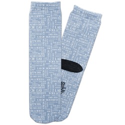 Labor Day Adult Crew Socks (Personalized)