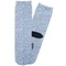 Labor Day Adult Crew Socks - Single Pair - Front and Back
