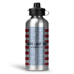 Labor Day Water Bottle - Aluminum - 20 oz (Personalized)