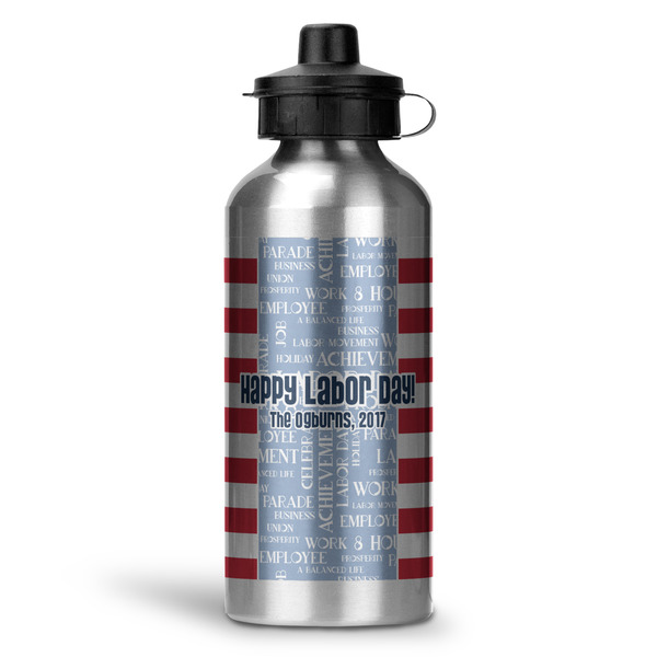 Custom Labor Day Water Bottles - 20 oz - Aluminum (Personalized)