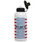Labor Day Aluminum Water Bottle - White Front