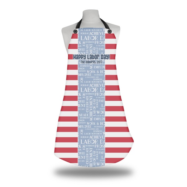 Labor Day Apron on Mannequin