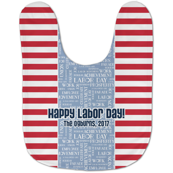 Labor Day Baby Bib - AFT flat