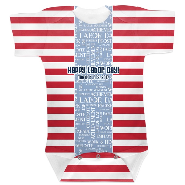 Custom Labor Day Baby Bodysuit (Personalized)