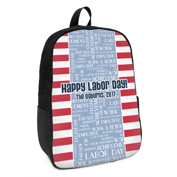 Custom Labor Day Kids Backpack (Personalized)