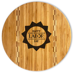 Labor Day Bamboo Cutting Board (Personalized)