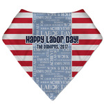 Labor Day Bandana Bib (Personalized)