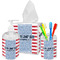 Labor Day Bathroom Accessories Set (Personalized)