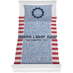 Labor Day Comforter Set - Twin (Personalized)