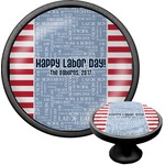Labor Day Cabinet Knob (Black) (Personalized)
