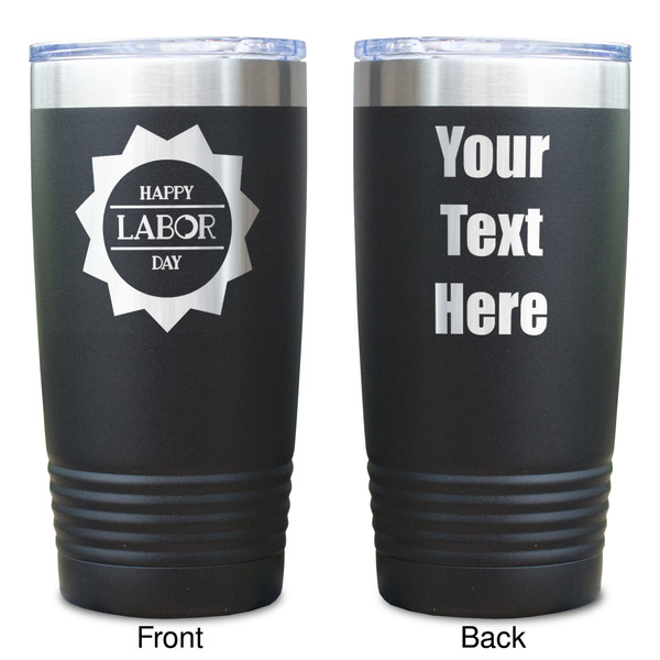 Labor Day Black Polar Camel Tumbler - 20oz - Double Sided  - Approval
