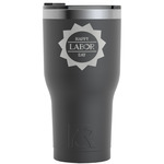 Labor Day RTIC Tumbler - Black - Engraved Front