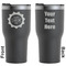 Labor Day Black RTIC Tumbler - Front and Back