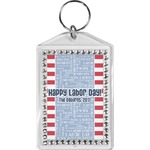 Labor Day Bling Keychain (Personalized)