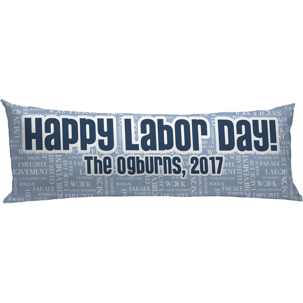 Custom Labor Day Body Pillow Case (Personalized)