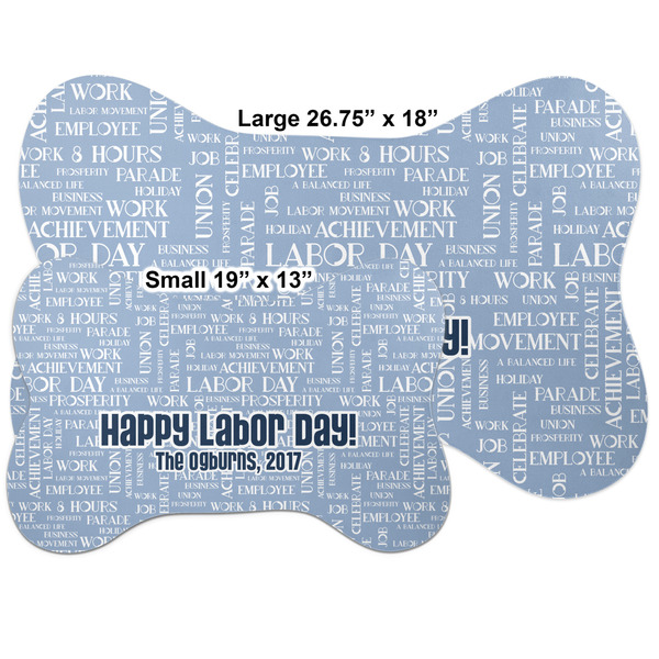 Labor Day Bone Shaped Mat Comparison