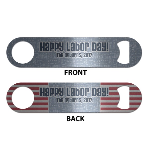 Labor Day Bottle Opener - Front & Back