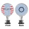Labor Day Bottle Stopper - Front and Back