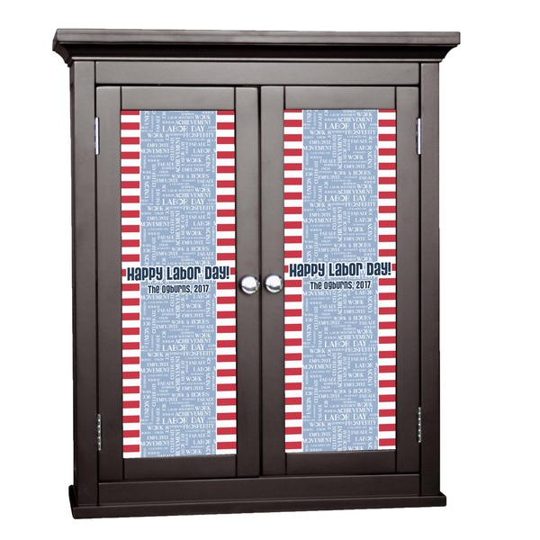 Custom Labor Day Cabinet Decal - Custom Size (Personalized)