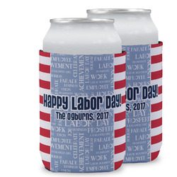 Labor Day Can Cooler (12 oz) w/ Name or Text