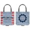 Labor Day Canvas Tote - Front and Back