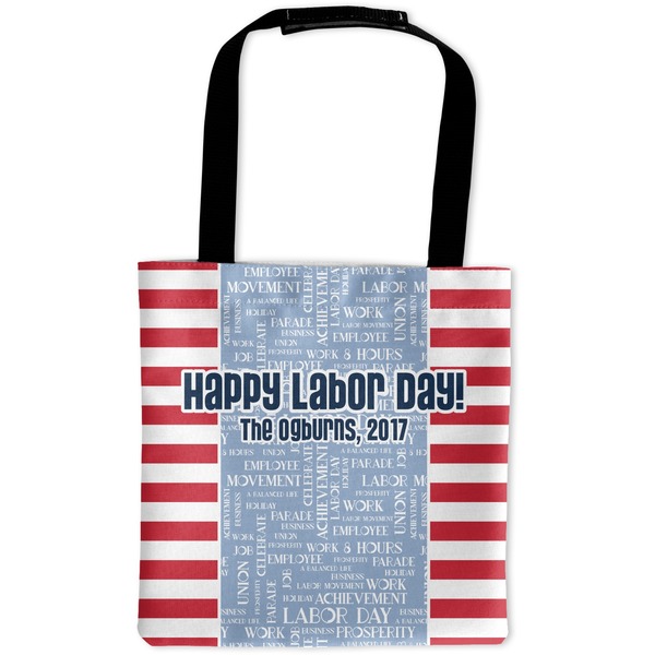 Custom Labor Day Auto Back Seat Organizer Bag (Personalized)