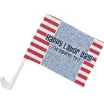 Labor Day Car Flag - Small w/ Name or Text