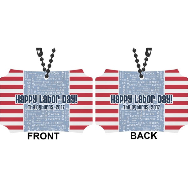 Labor Day Car Ornament - Berlin (Approval)