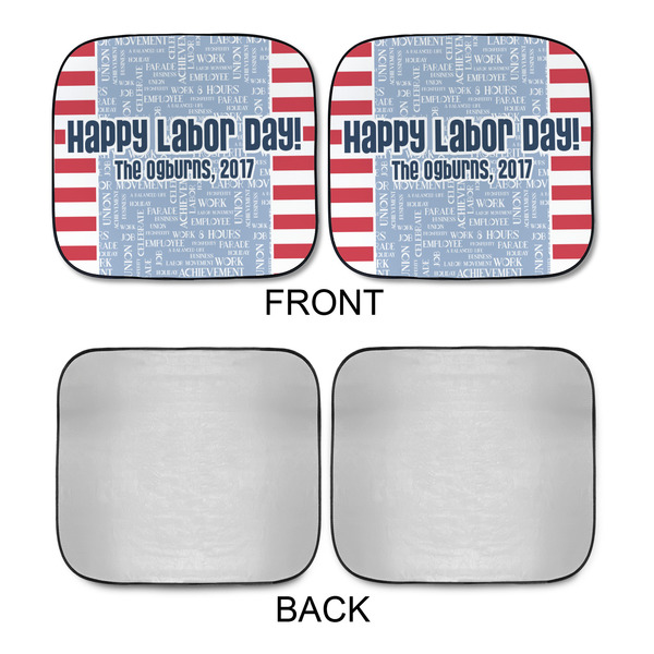 Labor Day Car Sun Shades - APPROVAL