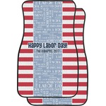 Labor Day Car Floor Mats (Personalized)