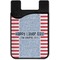 Labor Day Cell Phone Credit Card Holder