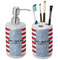 Labor Day Ceramic Bathroom Accessories Set (Personalized)