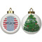 Labor Day Ceramic Christmas Ornament - X-Mas Tree (APPROVAL)