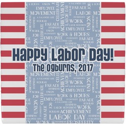 Labor Day Ceramic Tile Hot Pad (Personalized)