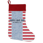 Labor Day Holiday Stocking w/ Name or Text