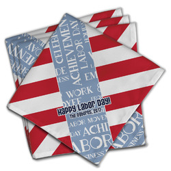 Labor Day Cloth Napkins (Set of 4) (Personalized)