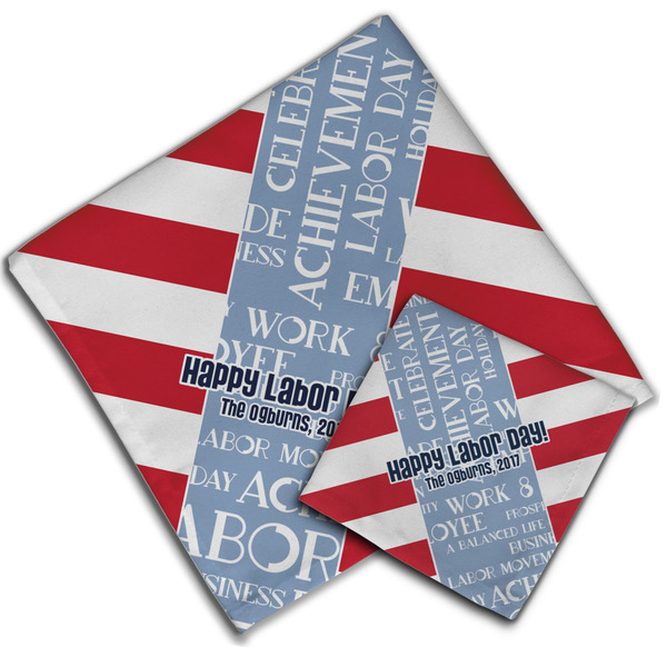 Labor Day Cloth Napkins - Personalized Lunch & Dinner (PARENT MAIN)