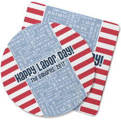 Labor Day Rubber Backed Coaster (Personalized)