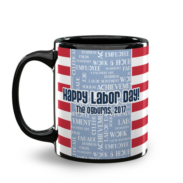 Labor Day Coffee Mug - 11 oz - Black