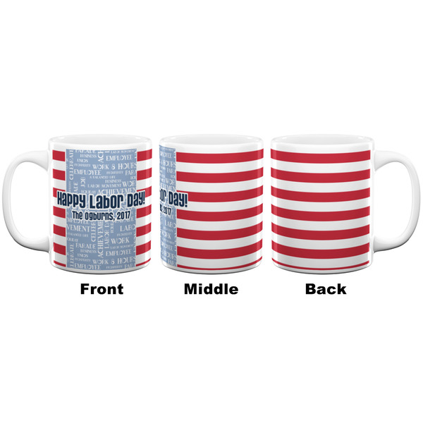 Labor Day Coffee Mug - 11 oz - White APPROVAL