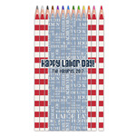 Labor Day Colored Pencils (Personalized)