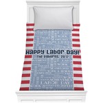Labor Day Comforter - Twin (Personalized)