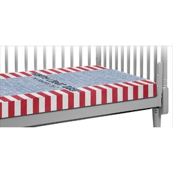 Labor Day Crib Fitted Sheet (Personalized)