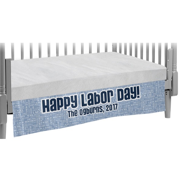 Custom Labor Day Crib Skirt (Personalized)