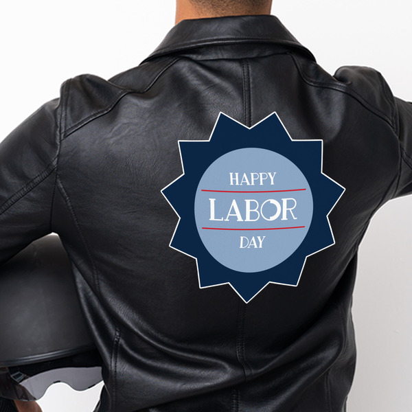 Labor Day Custom Shape Iron On Patches - XXXL - APPROVAL