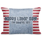 Labor Day Decorative Baby Pillowcase - 16"x12" (Personalized)