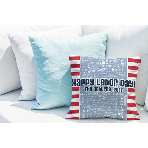 Labor Day Decorative Pillow Case - LIFESTYLE 2