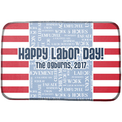 Labor Day Dish Drying Mat (Personalized)