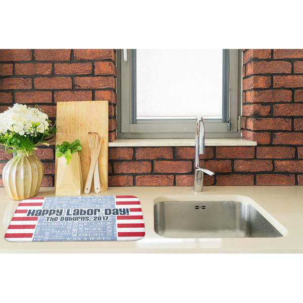 Labor Day Dish Drying Mat - LIFESTYLE 2